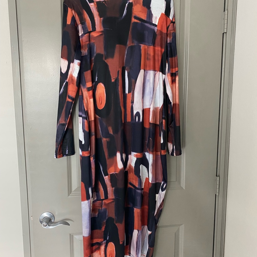BlushMark Color Block Dress - Picture 3 of 6